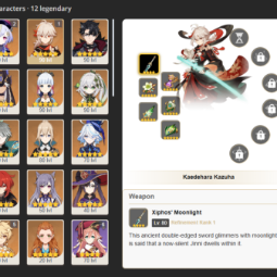[ASIA] AR 57 ⭐ 48 Characters (12 Legendaries) ✨Kazuha + Wriothesley + Ayaka + Nahida + Alhaitham + Furina + Primordial Jade Cutter ✅ Full Access ✅ 0